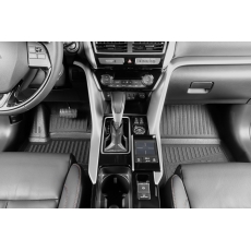 Коврики 3D в салон BMW X1, 2015->, Second generation (F48), SUV, (Европа), 4 шт., (ПУ, непревзойденный стиль)