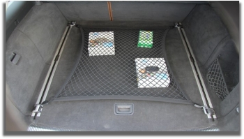 Сетка напольная «Premium» в багажник автомобиля, 90-75 см