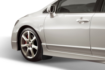 Брызговики передние HONDA Civic 4D, 2006->2008 (премиум)
