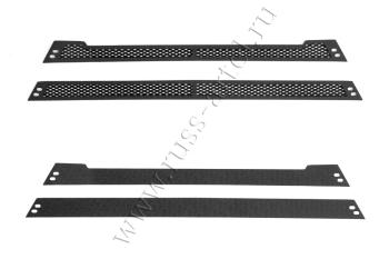 Защитная сетка и заглушка решетки переднего бампера для LADA Vesta 2015-